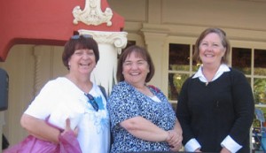 Tricia, me and Marianne outside the Wine Country Quilt Shop in Paso Robles, CA
